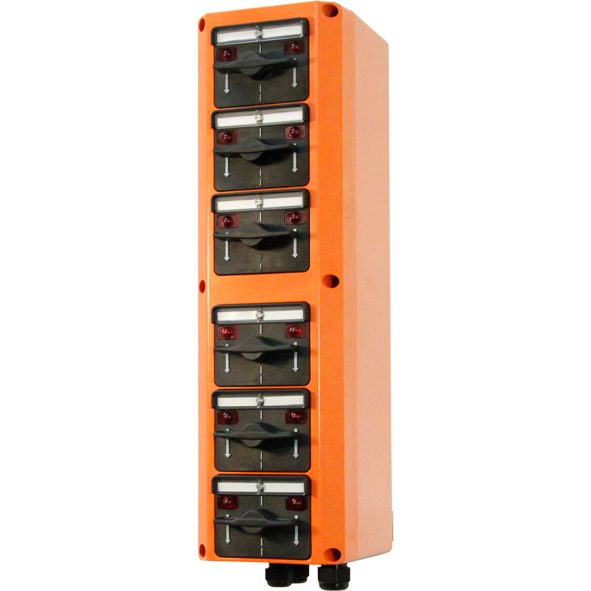 Expansion housing with 3/6 Rocker Switches with degree of protection IP66
