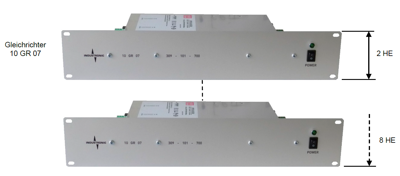 Power Supply Systems with output voltage 68 V