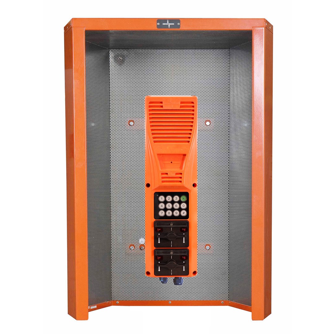 "Acoustic hood for use in Ex zone 1, 2 and 22 with flame-retardant insulation"